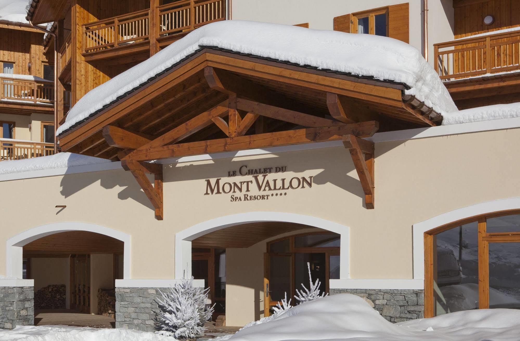 Le Chalet Du Mont Vallon Spa Resort Les Menuires Экстерьер фото